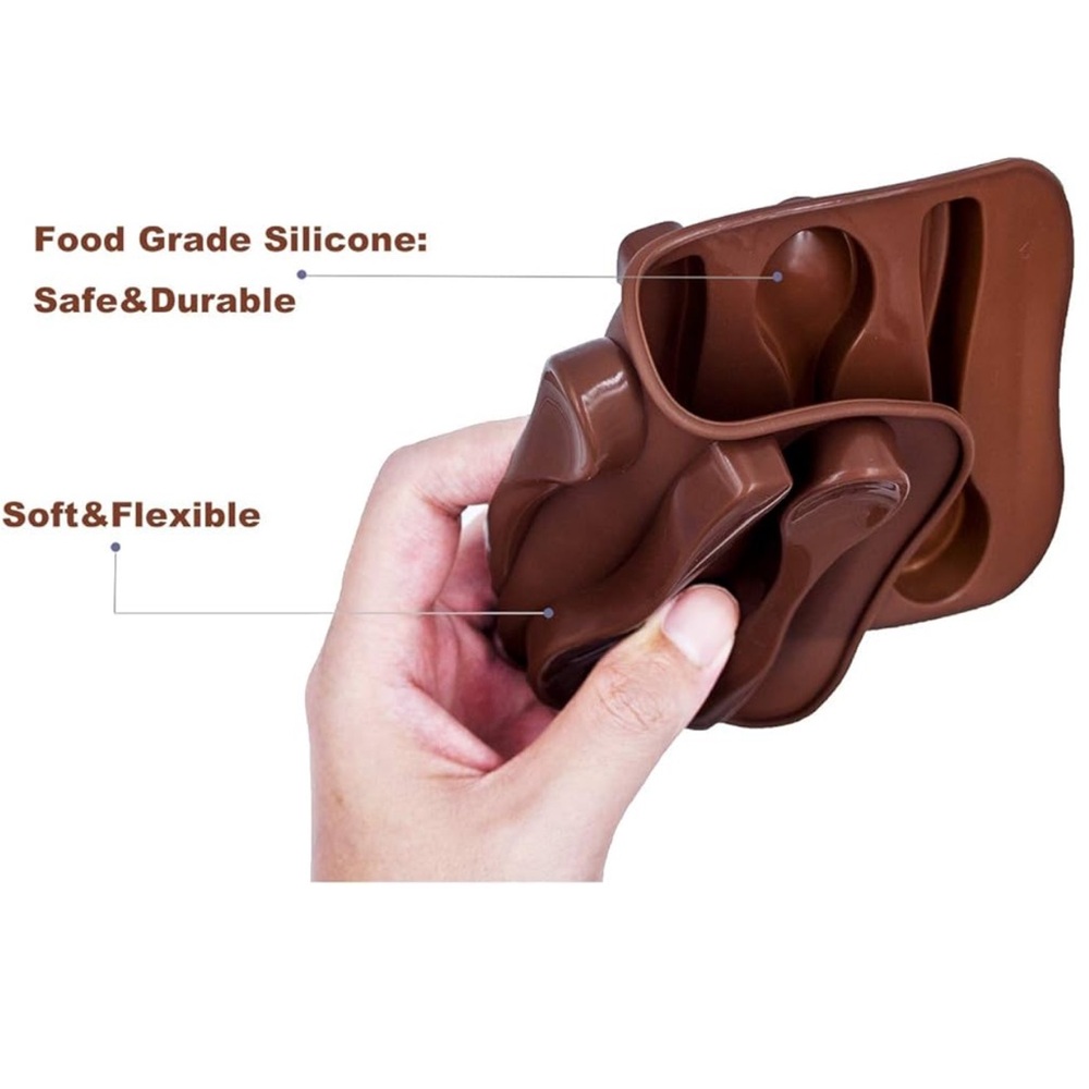 **FREE Spoon Silicone Mold 6 Cavity *FREE with a bundle of $10 or more. - Picture 2 of 5
